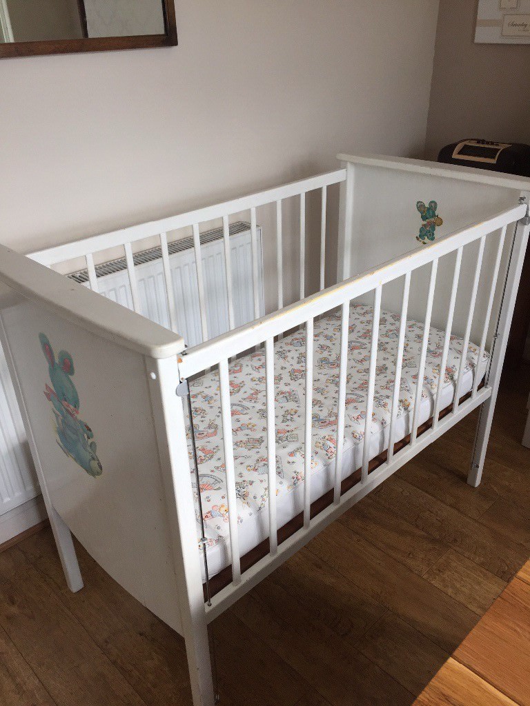 vintage cot bed